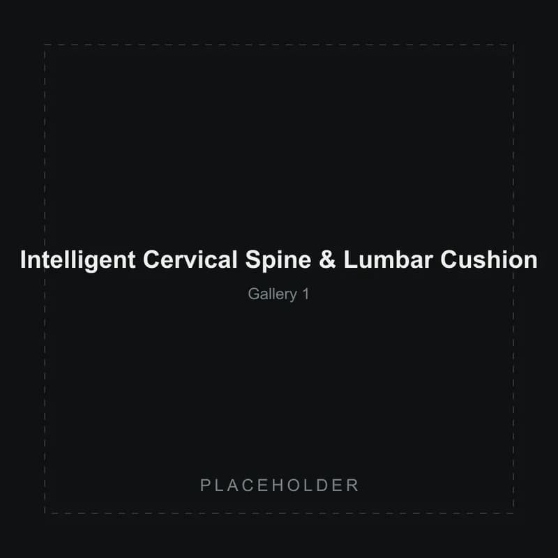Placeholder gallery image 1 of the Intelligent Cervical Spine & Lumbar Cushion