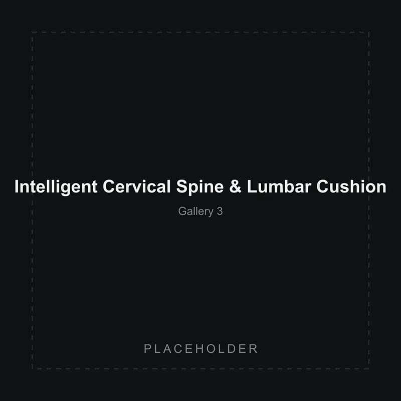 Placeholder gallery image 3 of the Intelligent Cervical Spine & Lumbar Cushion