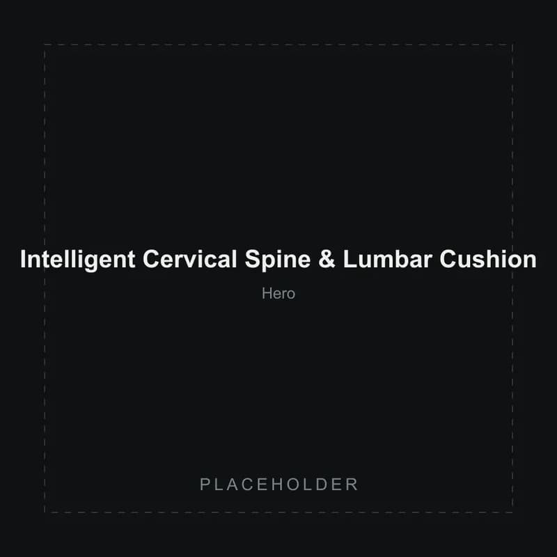 Placeholder image of the Intelligent Cervical Spine & Lumbar Cushion