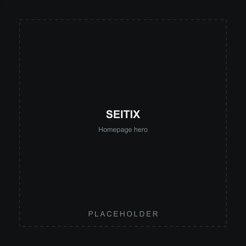 Placeholder hero image for the homepage